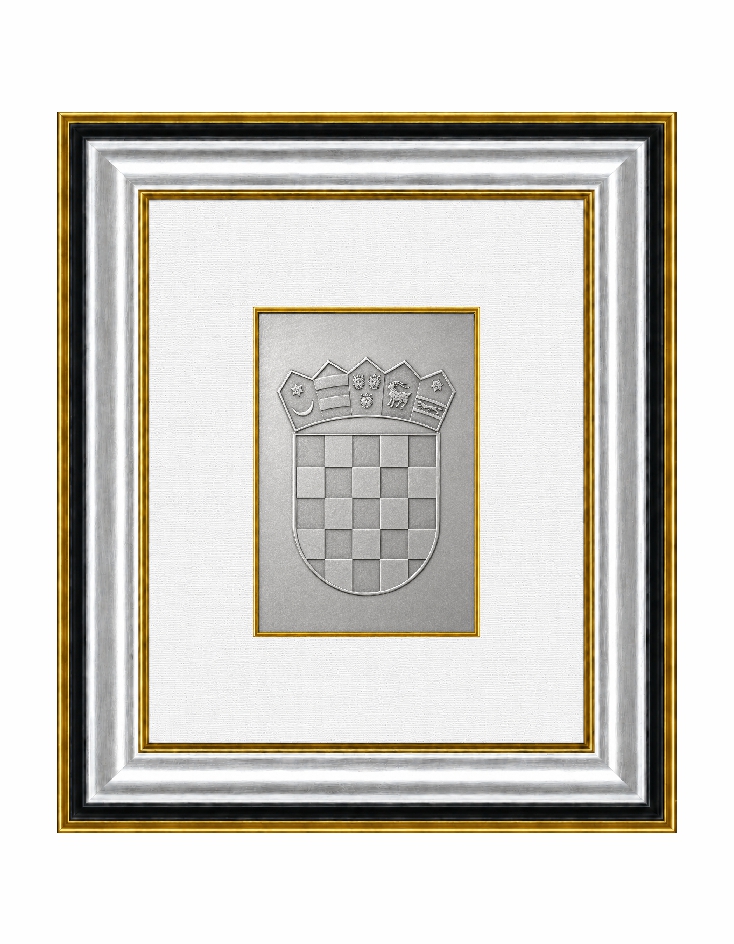 HR-001-S Coat of arms of the Republic of Croatia - Image 1