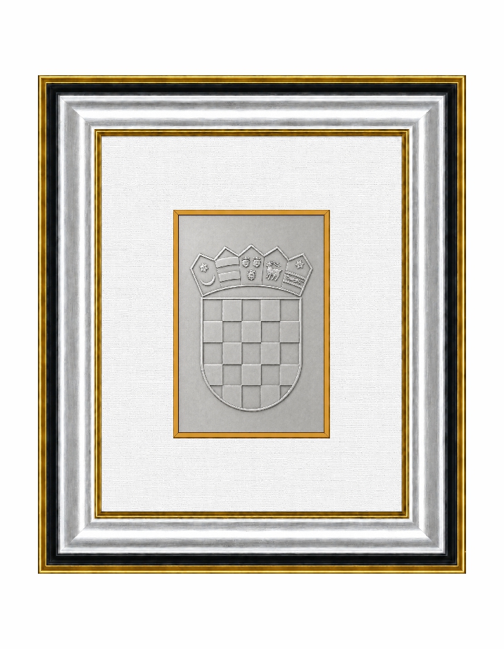 HR-001-S Coat of arms of the Republic of Croatia - Image 1